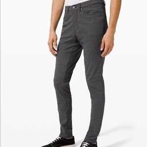 Mens lululemon ABC Pant 32”x34” Gray Skinny Fit Pant